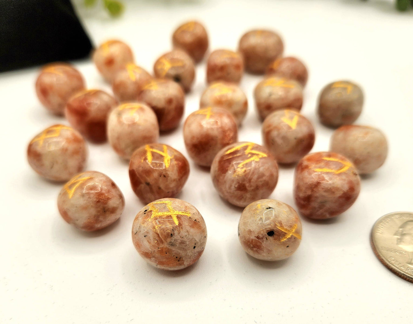 Sunstone Gemstone Rune Sets