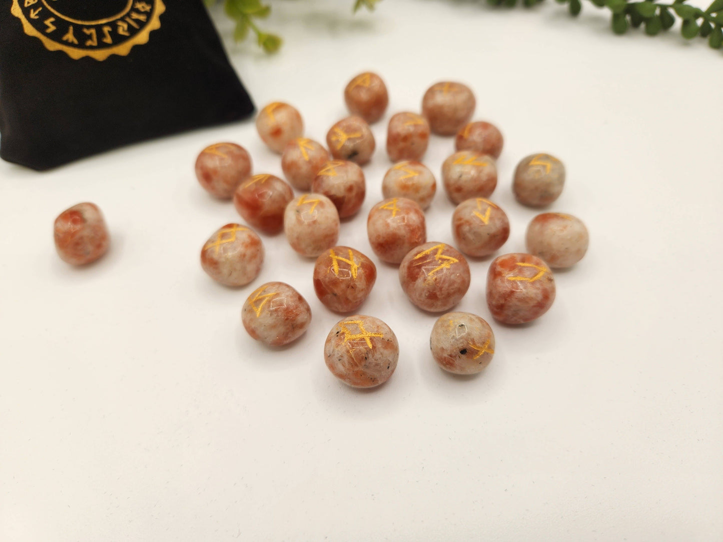 Sunstone Gemstone Rune Sets