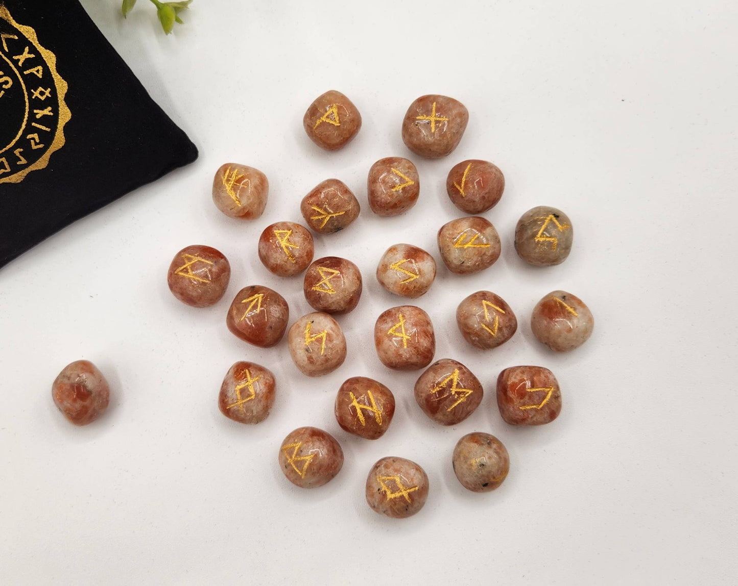 Sunstone Gemstone Rune Sets