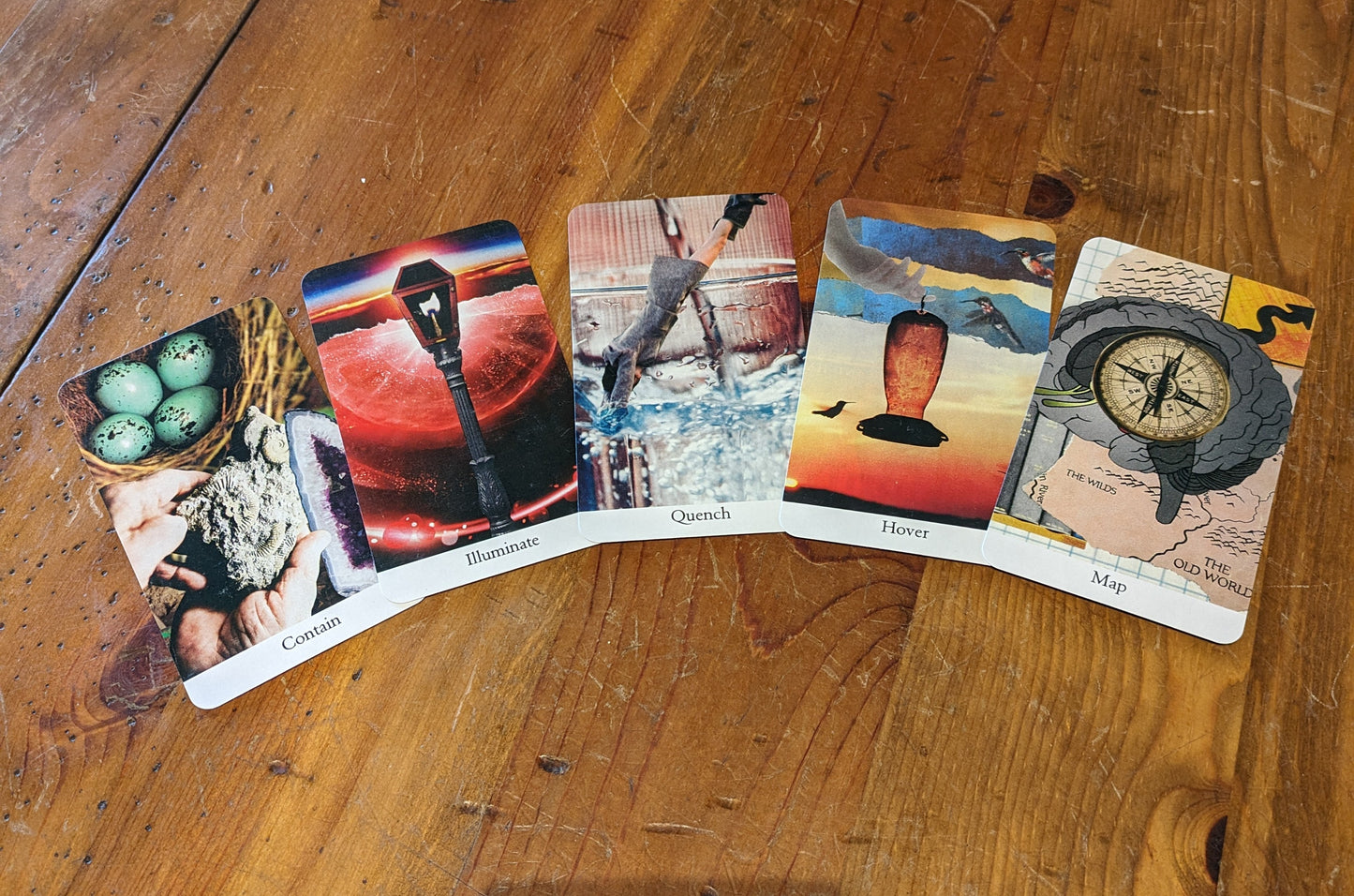 The elemental soulscapes deck by Susan carpenter sims