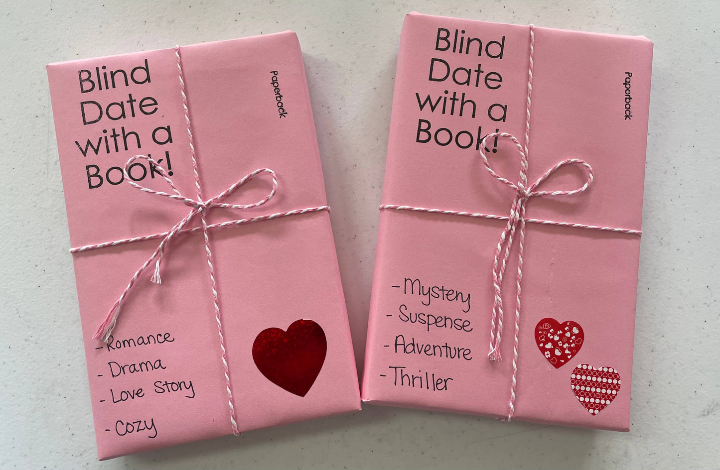 Blind Date With a Book - Valentines Day Edition