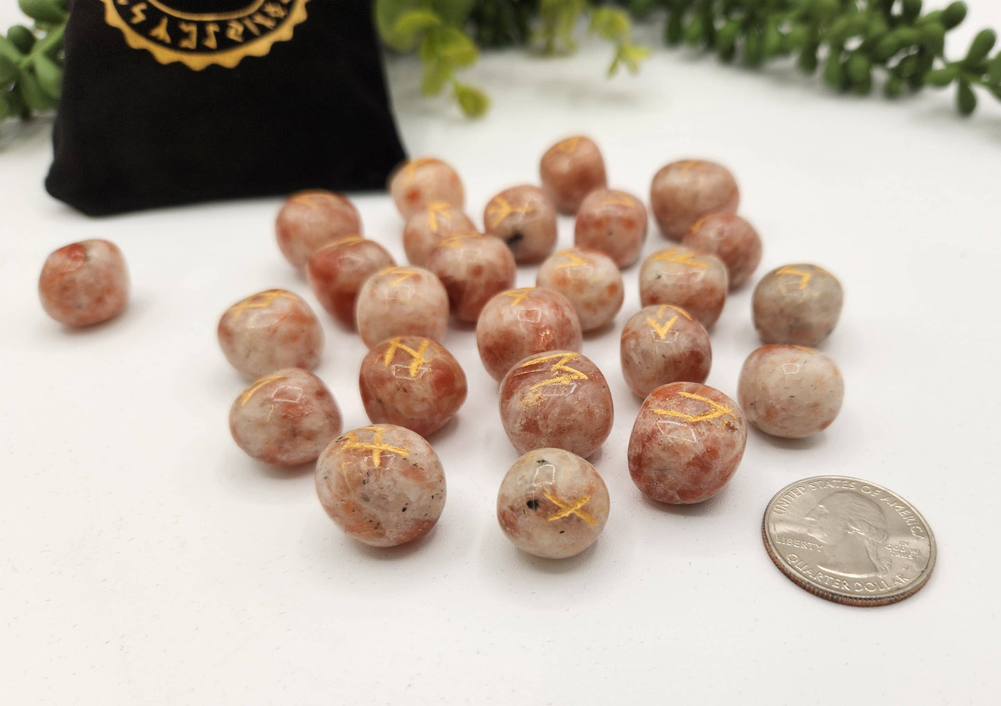 Sunstone Gemstone Rune Sets