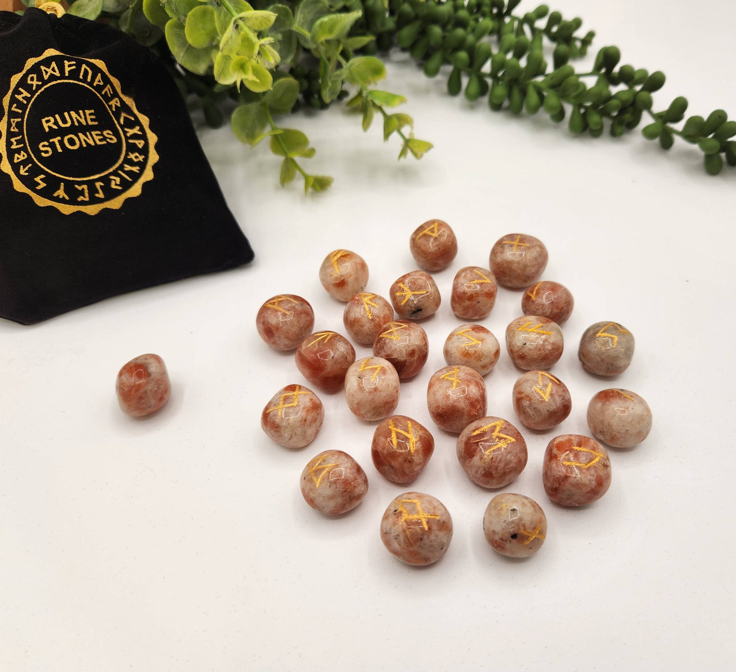 Sunstone Gemstone Rune Sets