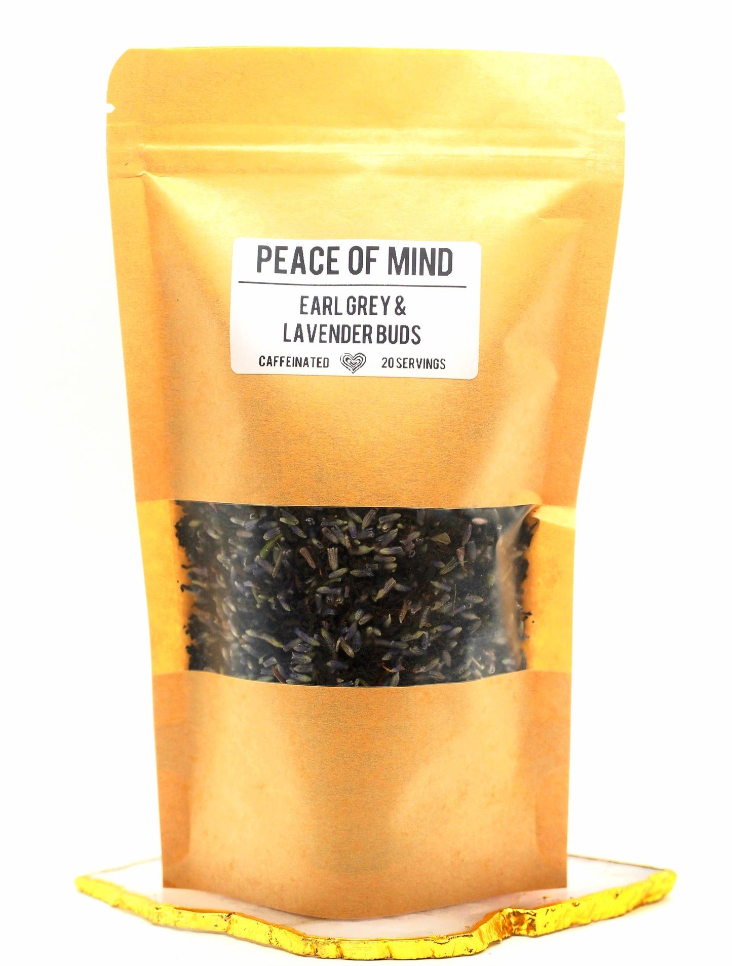 PEACE OF MIND Herbal Tea Blend - Earl Grey Tea + Lavender