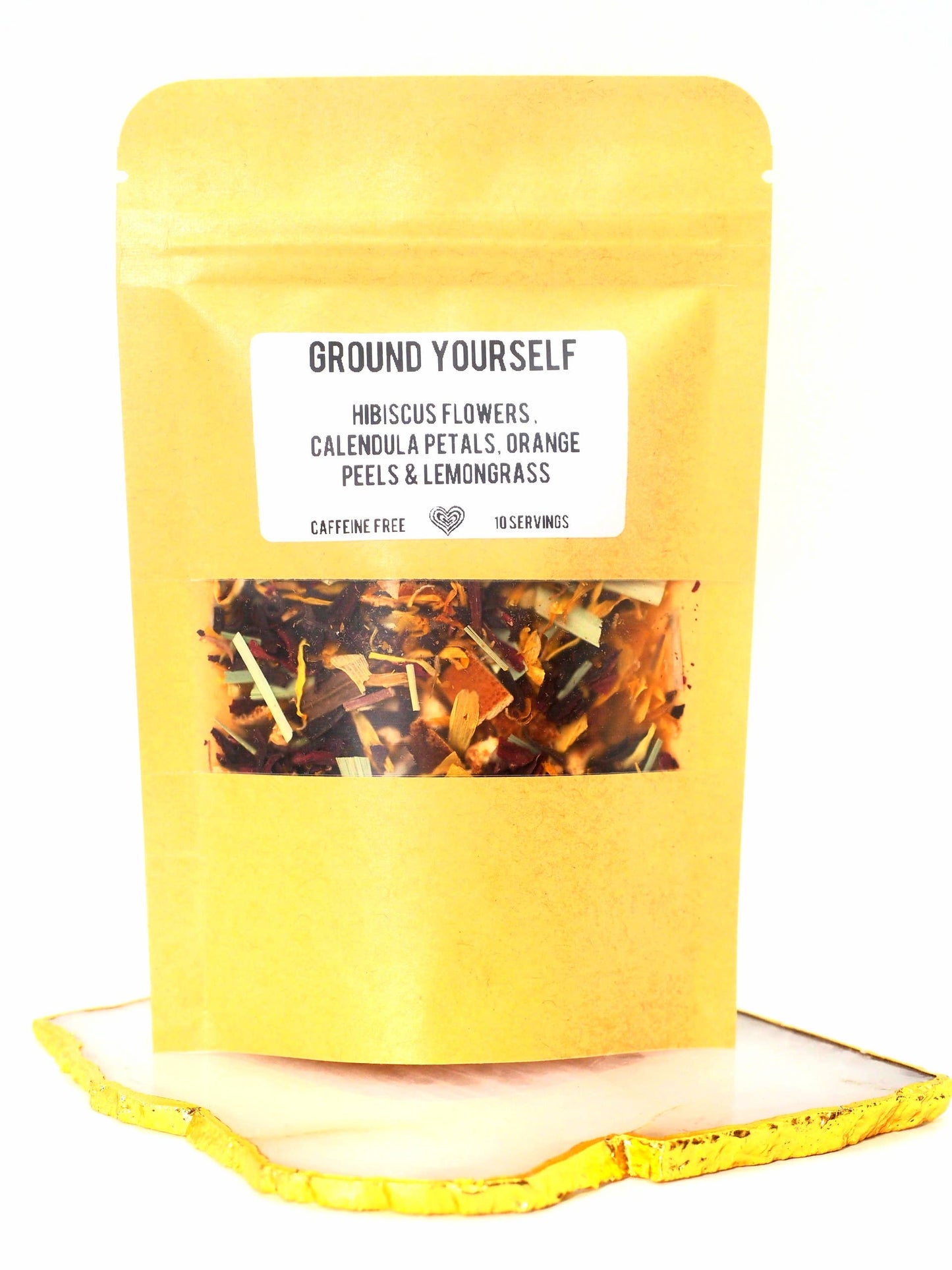 GROUND YOURSELF Handcrafted Herbal Tea Blend
