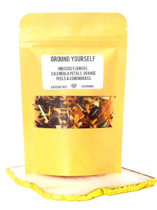GROUND YOURSELF Handcrafted Herbal Tea Blend