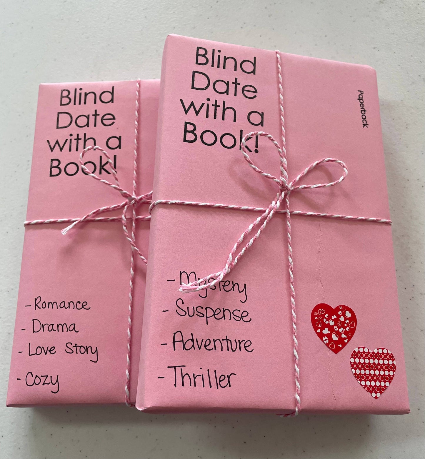 Blind Date With a Book - Valentines Day Edition