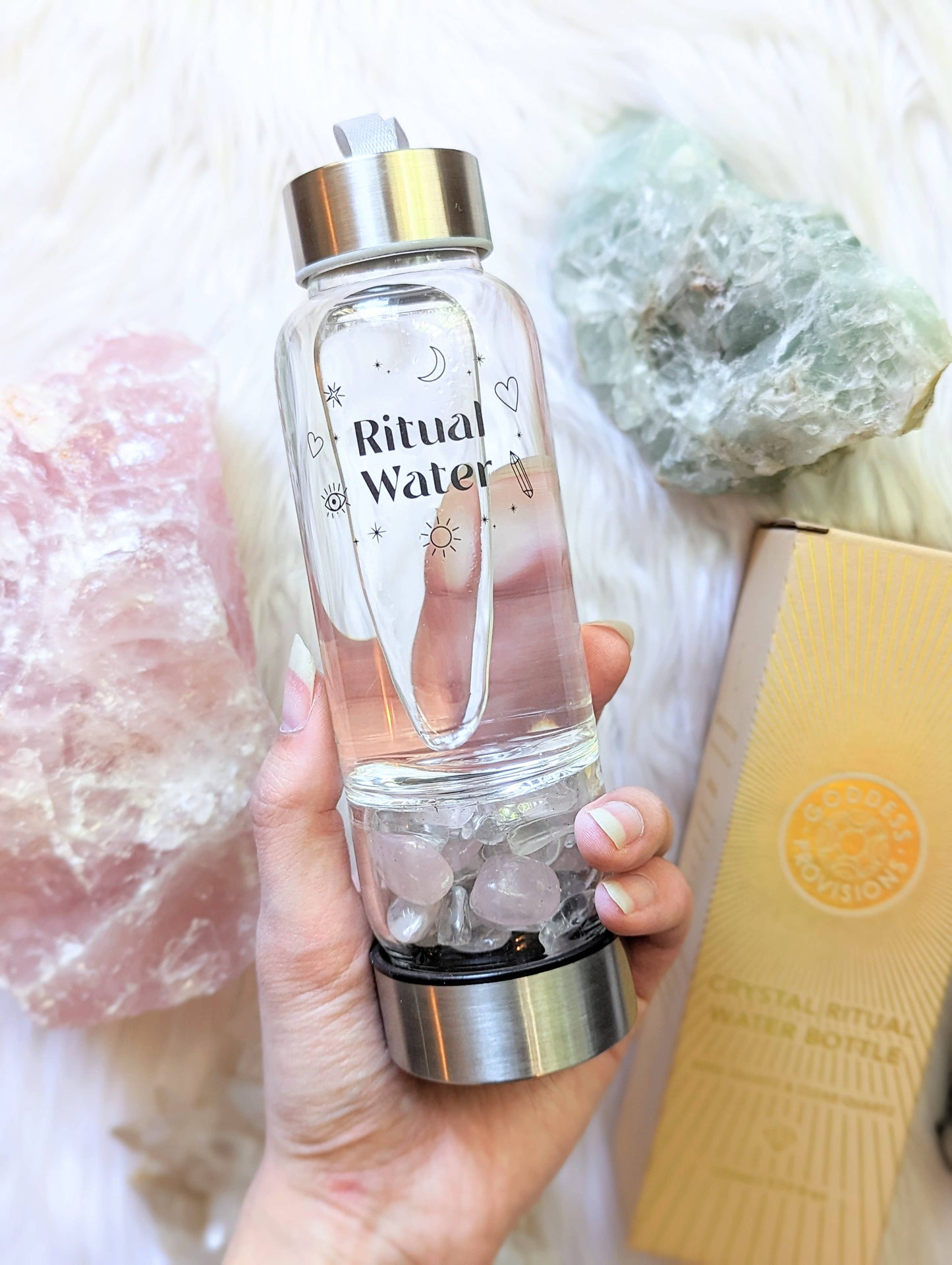 Crystal Ritual Water Bottle | Goddess Provisions