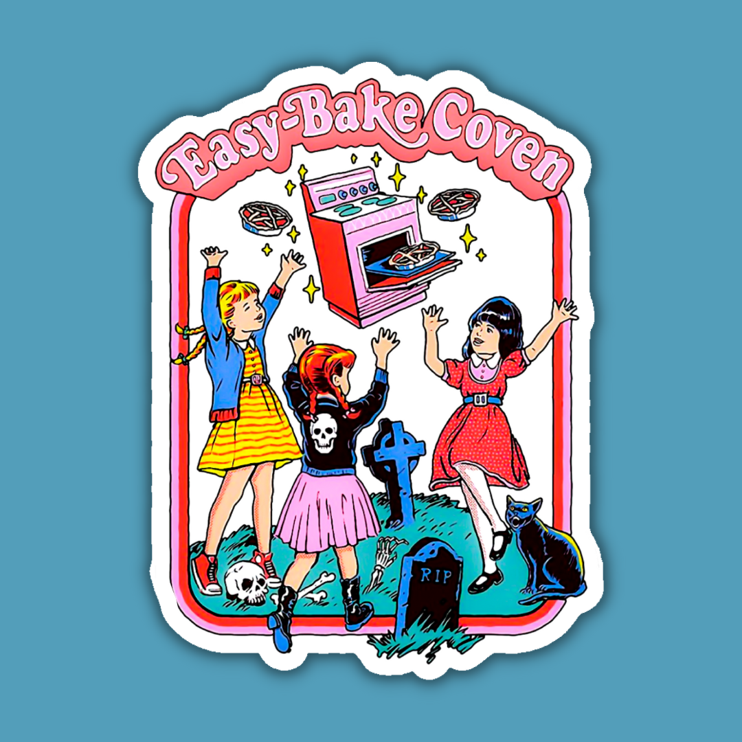 Easy Bake Coven Retro Witchy Sticker